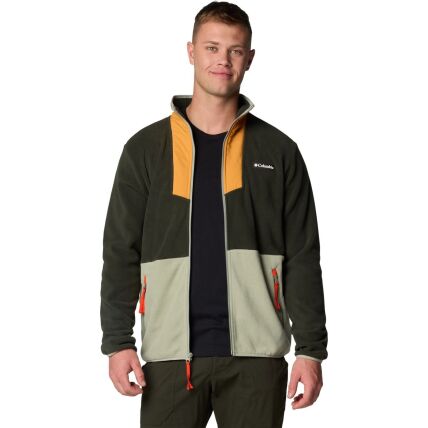 Columbia Sequoia Grove Full Zip Fleece Men's Greenscape/ Sunstone/ Safari/ Spicy Pull