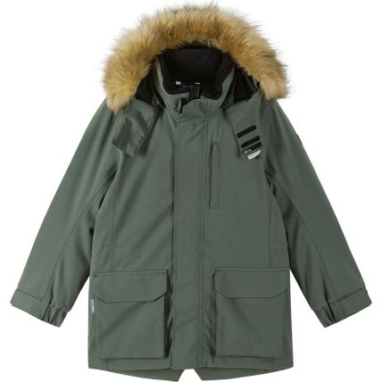REIMA Ajaton 5100360A waterproof winter jacket Thyme green 8510