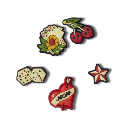 Crocs™ Jibbitz Old School Tattoo 5 Pack 
