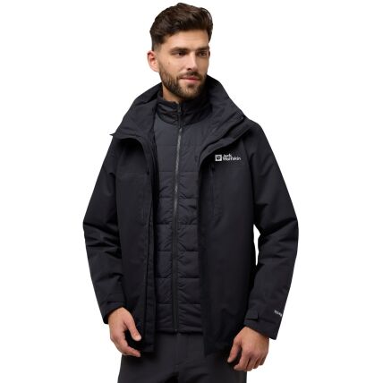 Jack Wolfskin Jasper 3In1 Jacket Men's Black