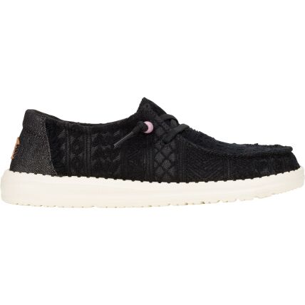 HEYDUDE Wendy Crochet Lace Women Black