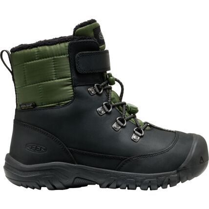Keen Kanibou WP Big Kids' Black/Bronze Green