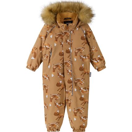 REIMA Lappi 5100129C waterproof snowsuit ReimaTec Peanut Brown 11A2