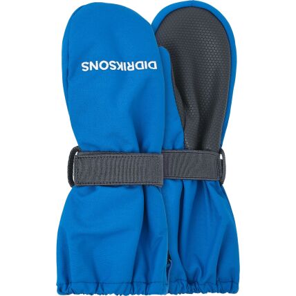 Didriksons Biggles Kid's Zip Mittens 8 Sapphire Blue