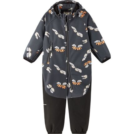 REIMA Toddlers' Softshell Overall Mjosa 5100006D Soft black 9784