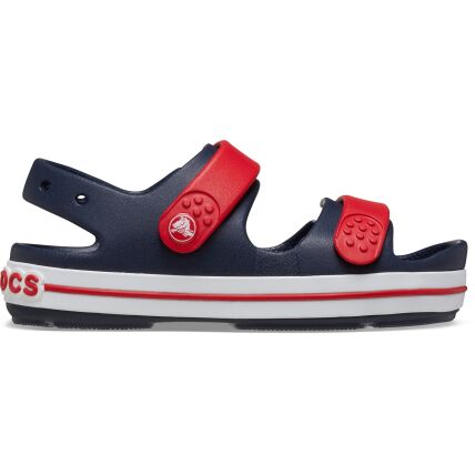 Crocs™ Crocband Cruiser Sandal Kids' Navy/Varsity Red