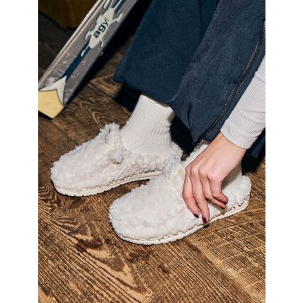 HEYDUDE Wendy Slipper Women's Egret