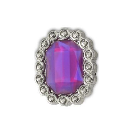 Crocs™ Jibbitz Gorgeous Purple Gem 