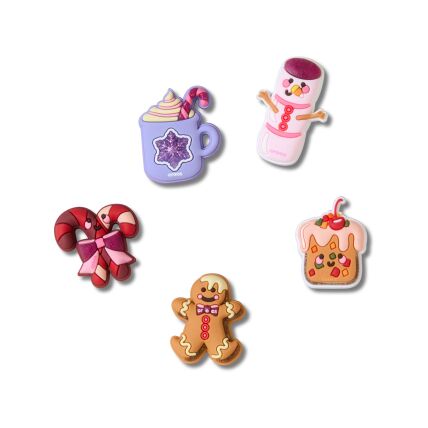 Crocs™ Jibbitz Cute Winter Foods 5 Pack 