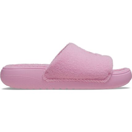 Crocs™ Classic Towel Slide Pink Tweed