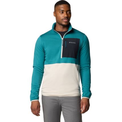 Columbia Hike Half Zip II Men's River Blue/ Dark Stone/ Black