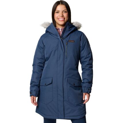 Columbia Suttle Mountain Long Insulated Jacket Women's Collegiate Navy