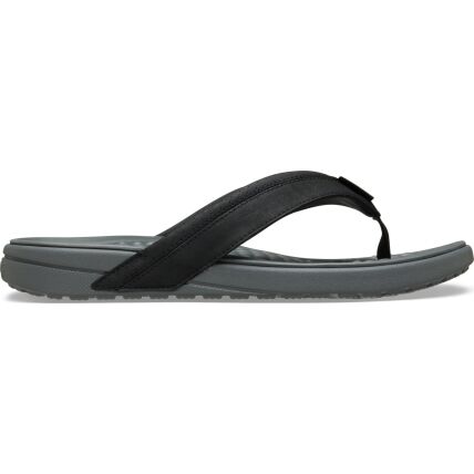 Crocs™ Yukon Surf Flip Slate Grey/Black
