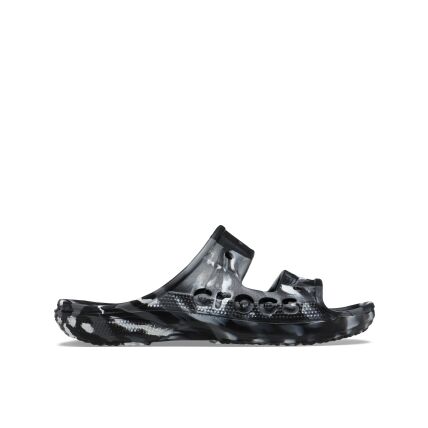 Crocs™ Baya Marbled Sandal Black/Multi