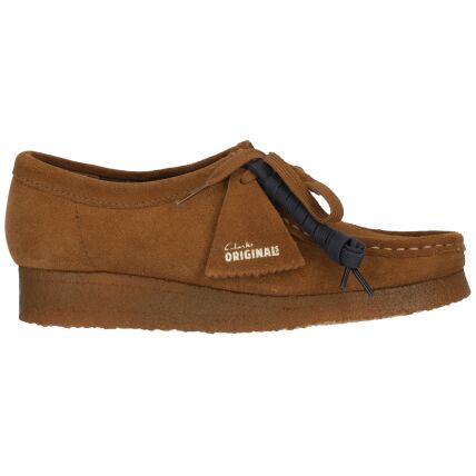 Clarks Wallabee Women's Cola Suede