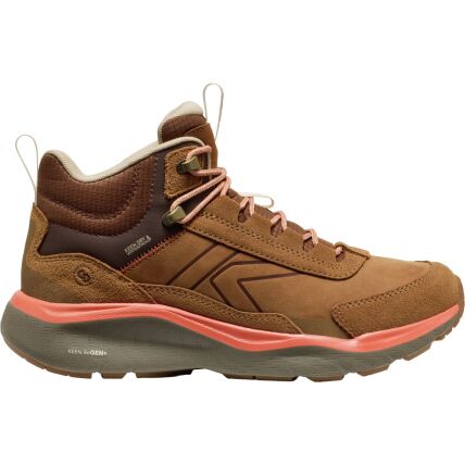 Keen Leiki Leather Mid Wp Women's Chipmunk/Bison