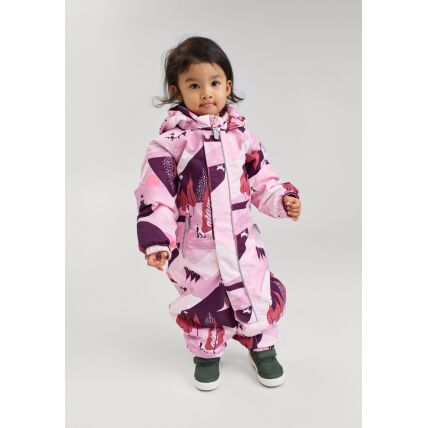 REIMA ReimaTec Waterproof Winter Overall Puhuri 5100116B Grey Pink 4501