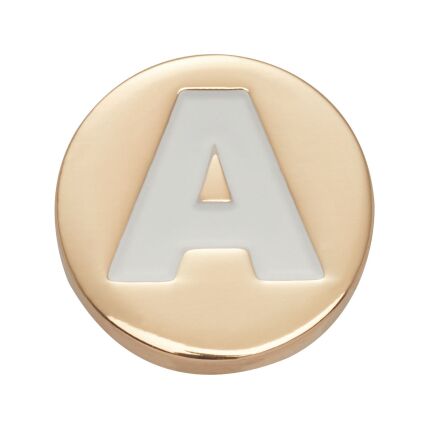 Crocs™ Jibbitz Gold Letter A 