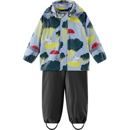 REIMA Rain Set Moomin Plask Airy Blue 61A6