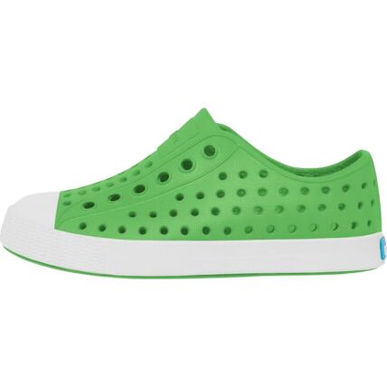NATIVE Jefferson Child GRASSHOPPER GREEN/ SHELL WHITE