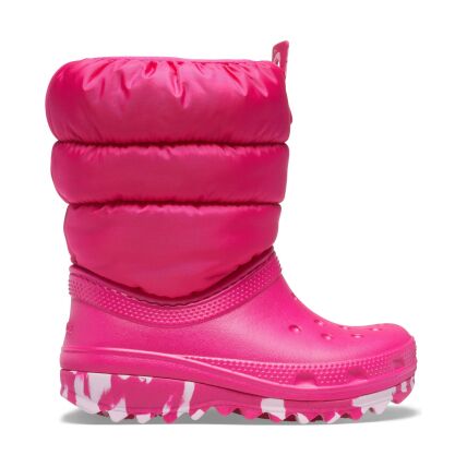 Crocs™ Classic Neo Puff Boot Toddler's 207683 Candy Pink