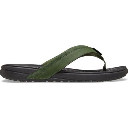 Crocs™ Yukon Surf Flip Army Green/Black