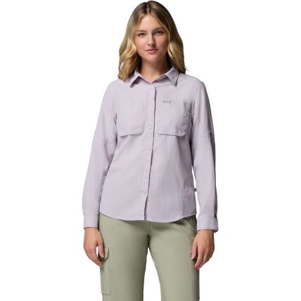 Columbia Skien Valley Long Sleeve Shirt Women's Lavender Pearl