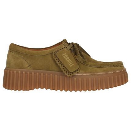 Clarks Torhill Bee Women's 3227 Olive Suede