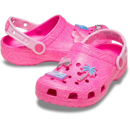 Crocs™ Mattel Pink Barbie Classic Clog Kids' Multi