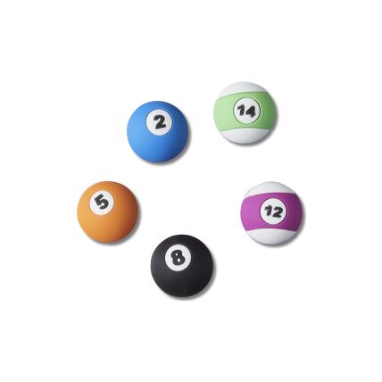 Crocs™ Jibbitz Billiard Balls 5 Pack 