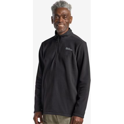 Jack Wolfskin Taunus Half-Zip Men's Black