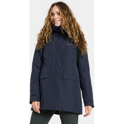 Didriksons Tuva Women's Parka Dark Night Blue