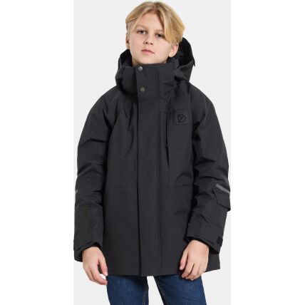 Didriksons Gabbro Kid's Jacket Black