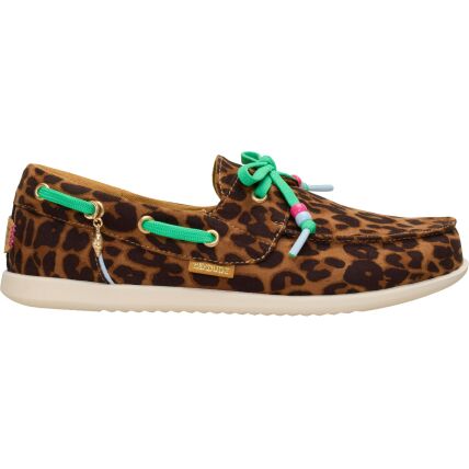 HEYDUDE Harbor Breeze Lo Premium Women's Leopard