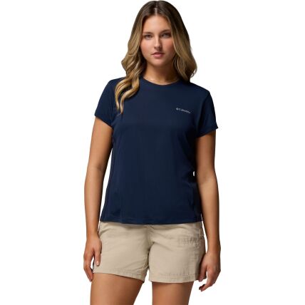 Columbia Zero Rules Light Short Sleeve Crew Women's Collegiate Navy
