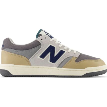 New Balance BB480 Castlerock with Brown