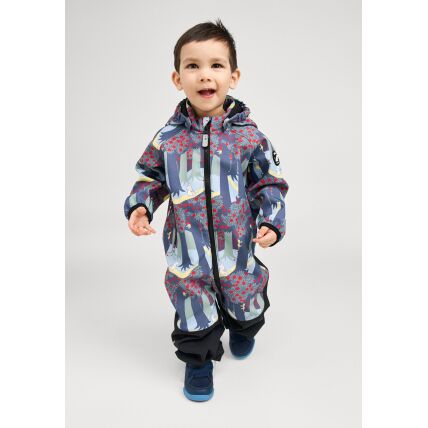 REIMA Softshell Overall Moomin Mjosa 5100328C Soft black 9786