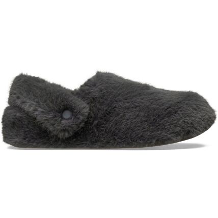 Crocs™ Classic Cozzzy Luxe Slipper Slate Grey