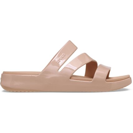 Crocs™ Getaway Patent Strappy Pink Caramel