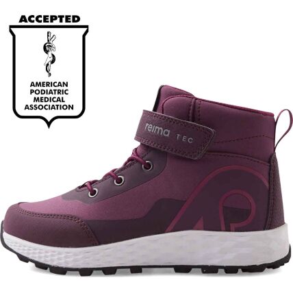 REIMA Hiipien waterproof high-top sneakers ReimaTec Deep purple 4960