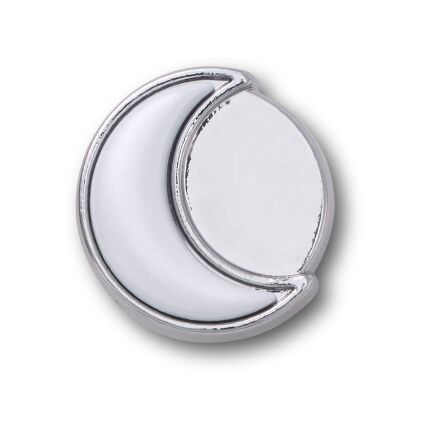 Crocs™ Jibbitz Pretty Silver Moon 