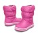 Crocs™ Kids' Winter Puff Boot Ryškiai rožinė/Šviesiai rožinė