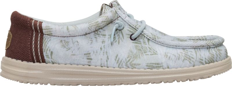 HEYDUDE Wally Washed Palm Men's Harbor Green/Multi