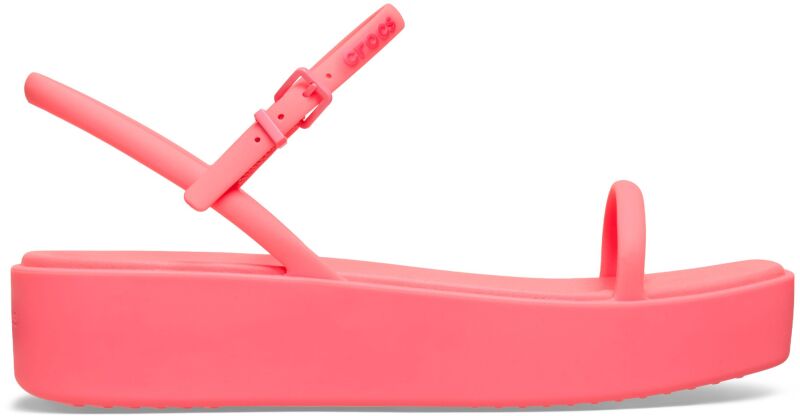 Crocs™ Miami Platform Y Strap Sandal Guava