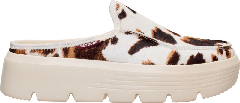 HEYDUDE Austin Edge Luxe Women's Ivory/Cow