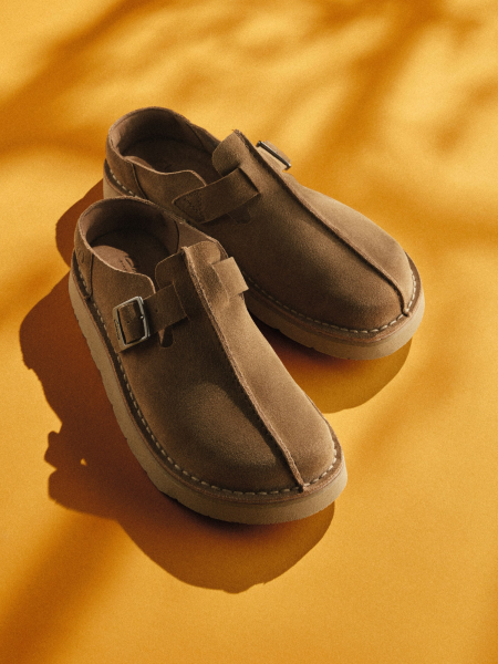 Clarks Solsbury Mule Men's Cola Suede