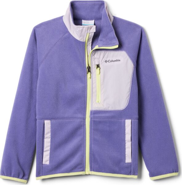 Columbia Fast Trek V Full Zip Youth Stormwatch, Lavender Pearl