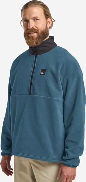 Jack Wolfskin Sumetro Half-Zip Men's Aluminium Blue