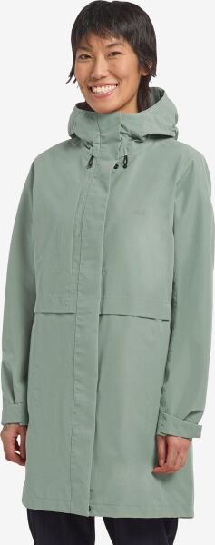 Jack Wolfskin Terraview 2L Coat Women's Green Zinnia
